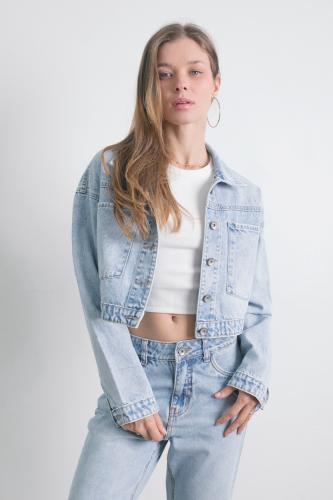 Casaca Denim Retro