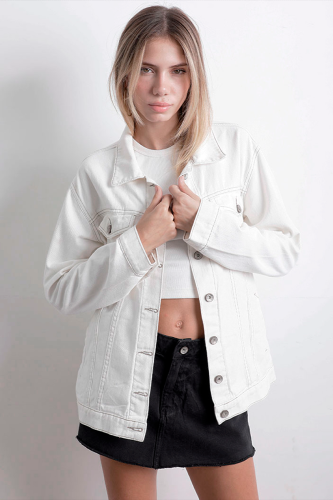 Casaca White Oversize 